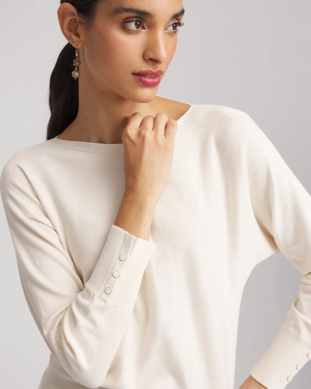 Ella Boatneck Pullover Sweater - image 4